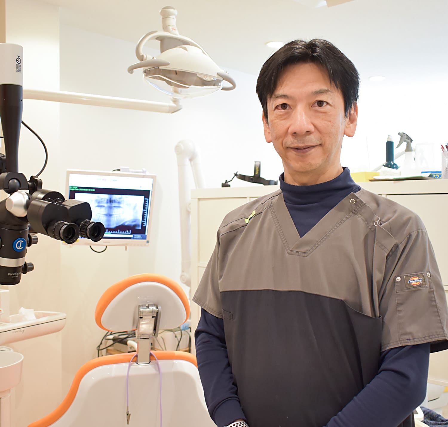 当院の院長は削らない治療、歯の接着剤の研究を専門にしてきました